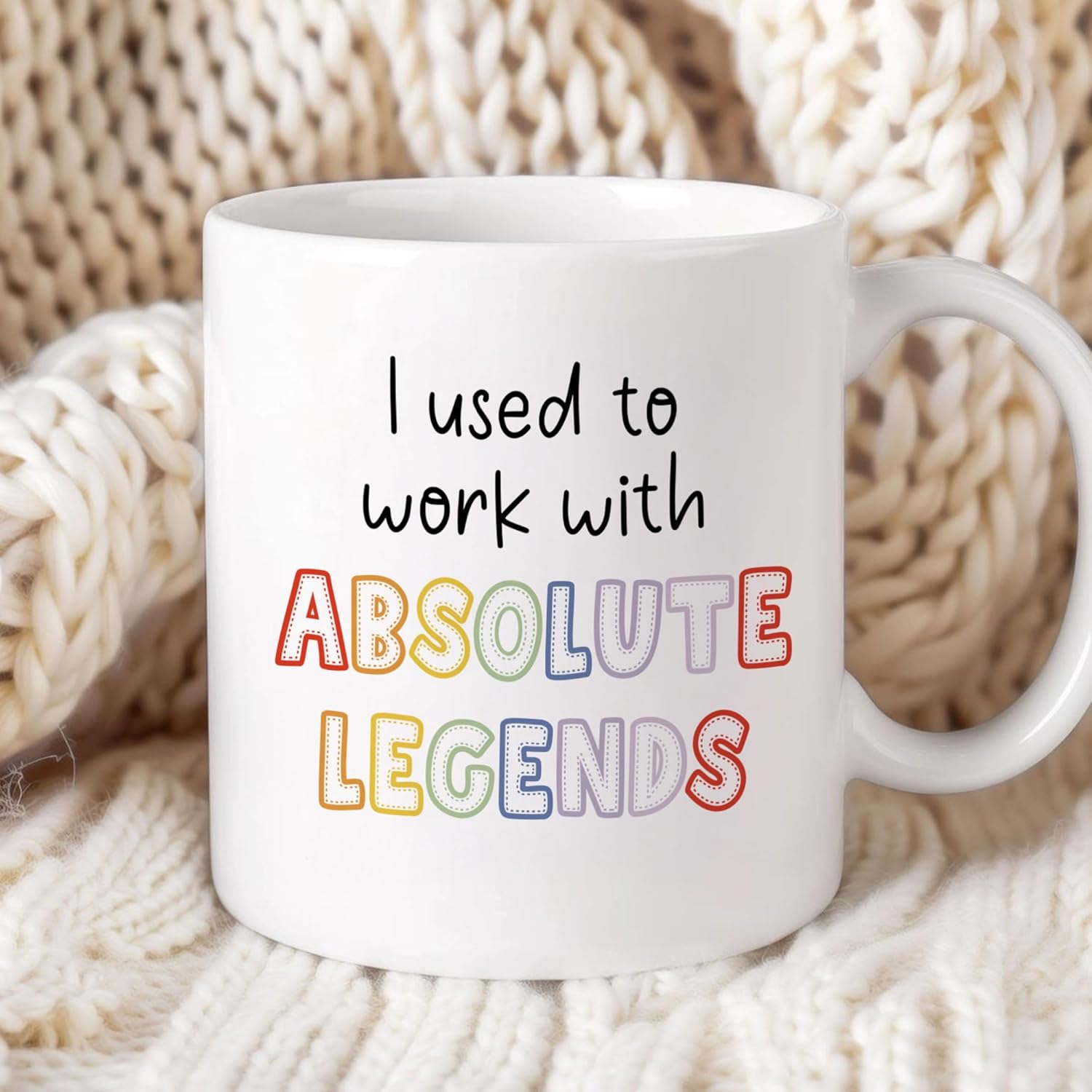 Going Away Gift For Coworker, I Used To Work With Legends, Funny Retirement Gifts, Good Luck, Farewell Present, Going Away Gift For Boss, Colleagues, Men, Women, Friends - Retirement Coffee Mug - Image 5