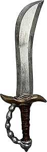 Amazon.com: Pirate Scimitar Sword Toy Silver : Clothing, Shoes & Jewelry