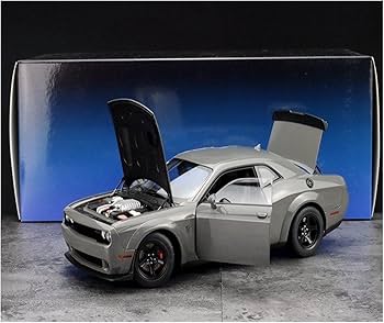 自動車 Dodge Challenger 1:18 diecast model car Unboxing of Dodge Challenger SRT Demon 1:18 Diecast Model Car by