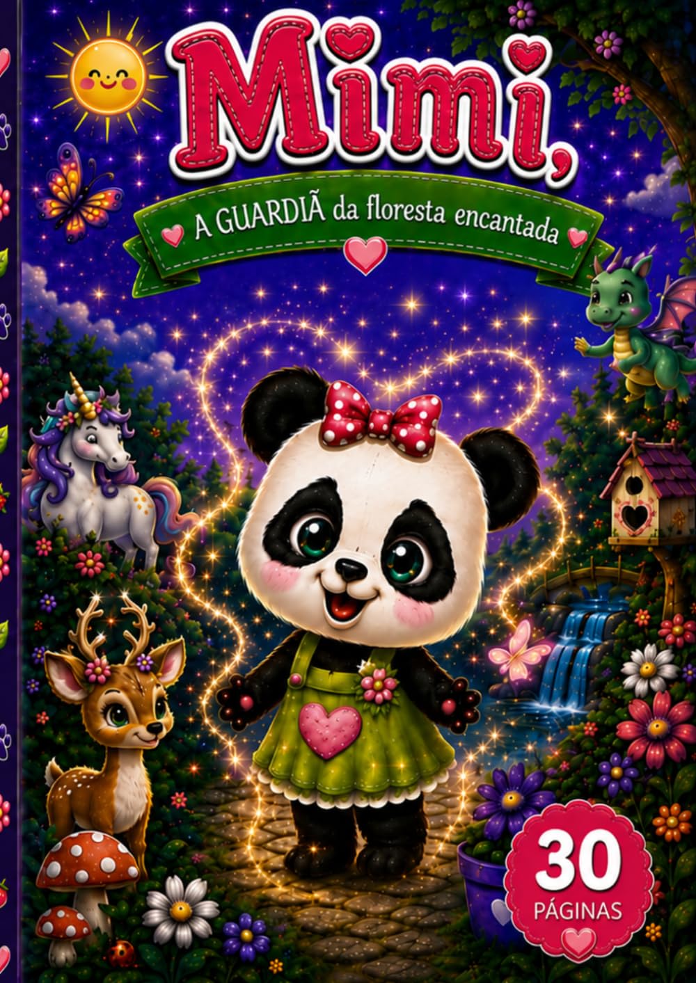 Mimi, a Guardiã da Floresta Encantada: Livro Infantil de Colorir | 4ª Edição