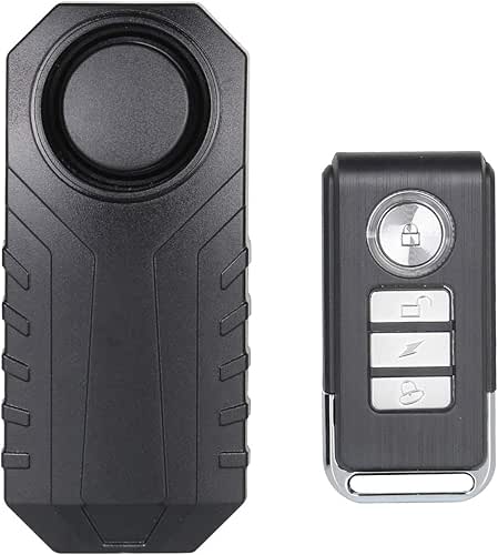Lancoon Alarme Vélo, Antivol pour Véhicules Moto Moto avec Télécommande,