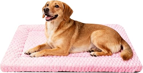 Miniatura 25 de Tapete de Cama para Perro, Reversible y Ultra Suave, Almohadilla de Perrera - Lavable a Máquina, Cama para Mascotas para Perros y Gatos - Forro de