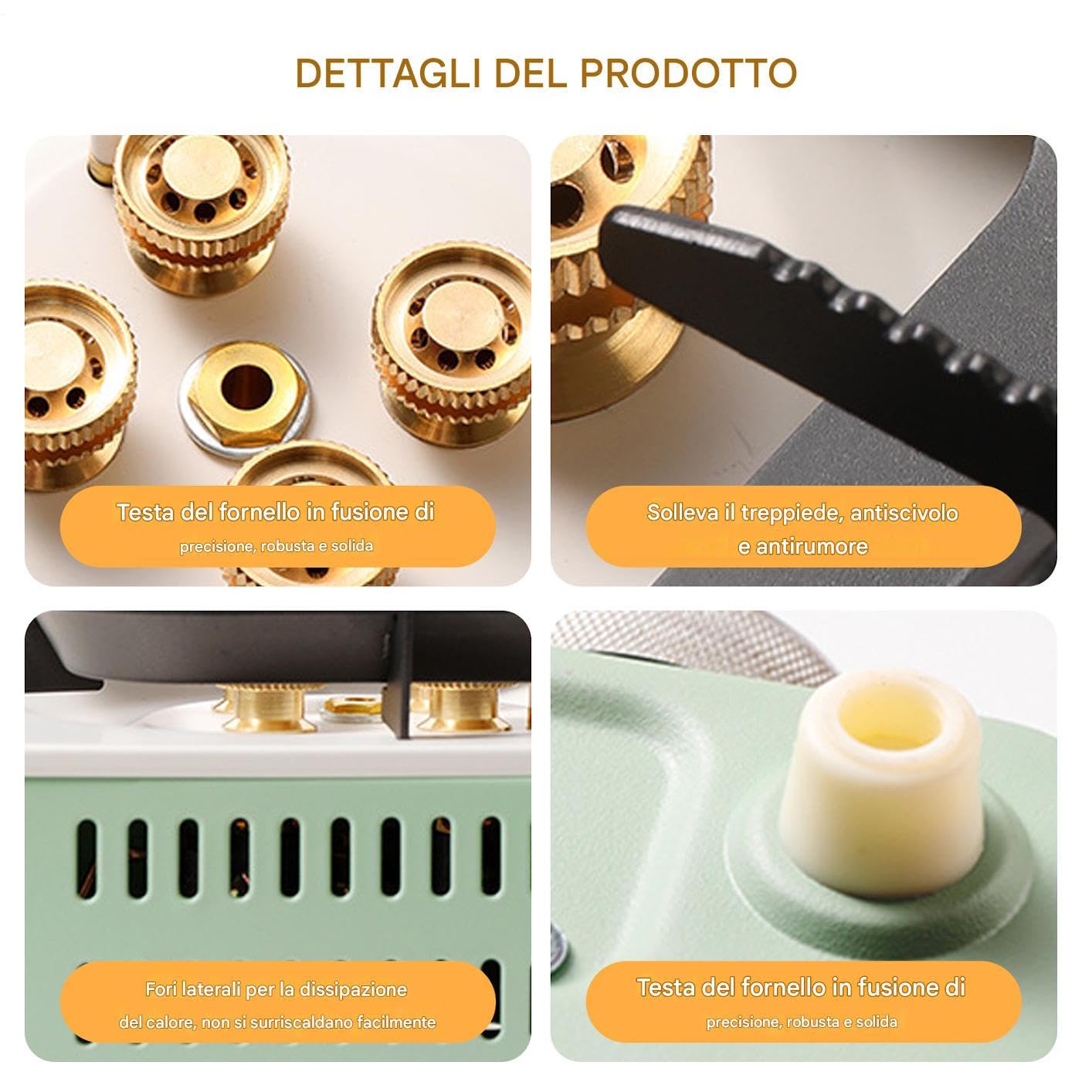 Pentole per campeggio Accessorio Da Cucina Leggero | Fornello Bruciatore Esterno Escursionismo grigliate tailgating viaggi camper gite backpacking e uso all'aria aperta