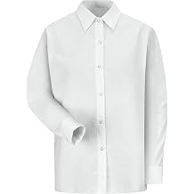Red Kap Men's Specialized Pocketless Work Shirt Shirt