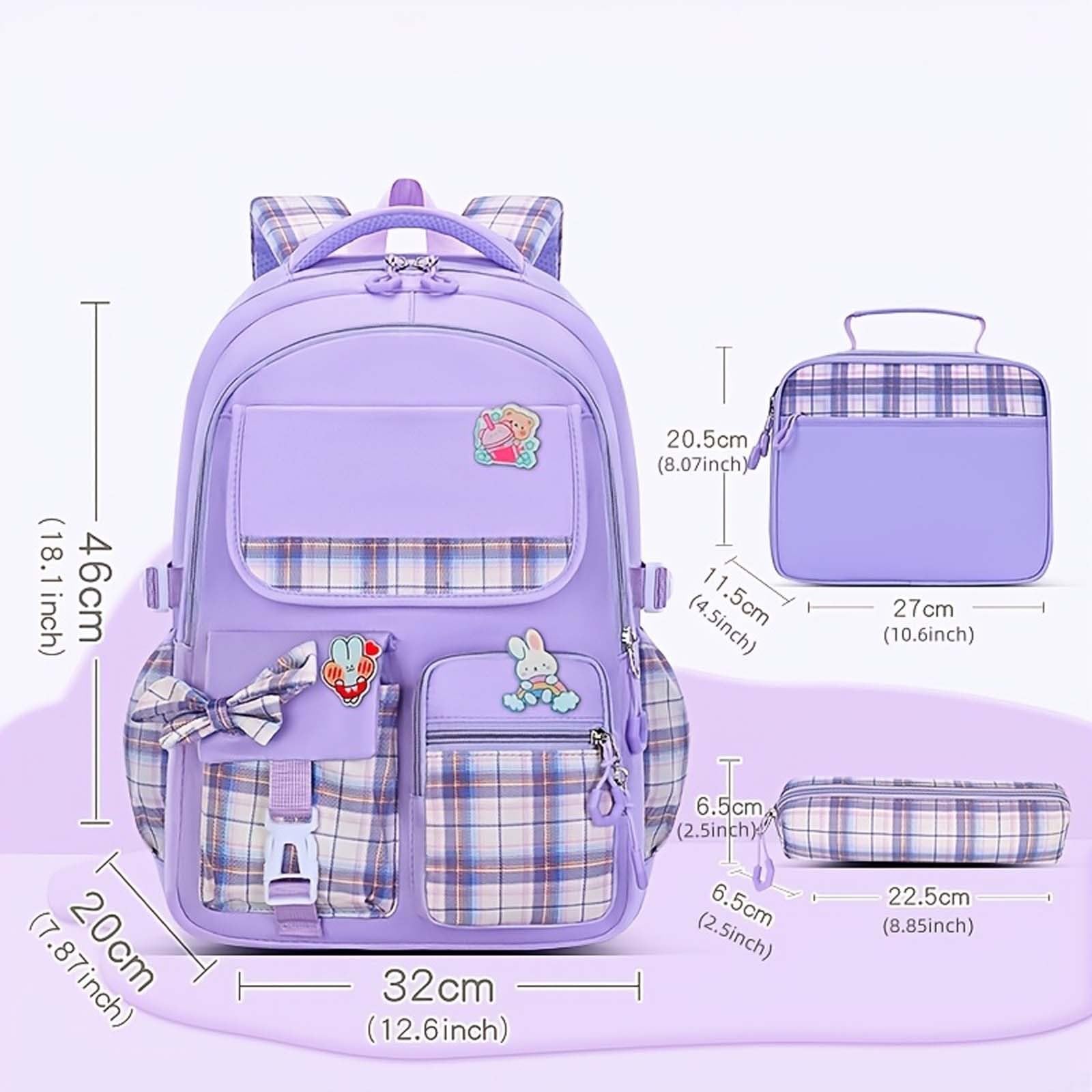 Zaino Scuola Bambina, Zaino Bimba elementari Zainetto Asilo Bimba | Zaino Scuola Media Ragazza Romantico E Sognatore Zaini Elementare Brillante E Glitterato Back To School