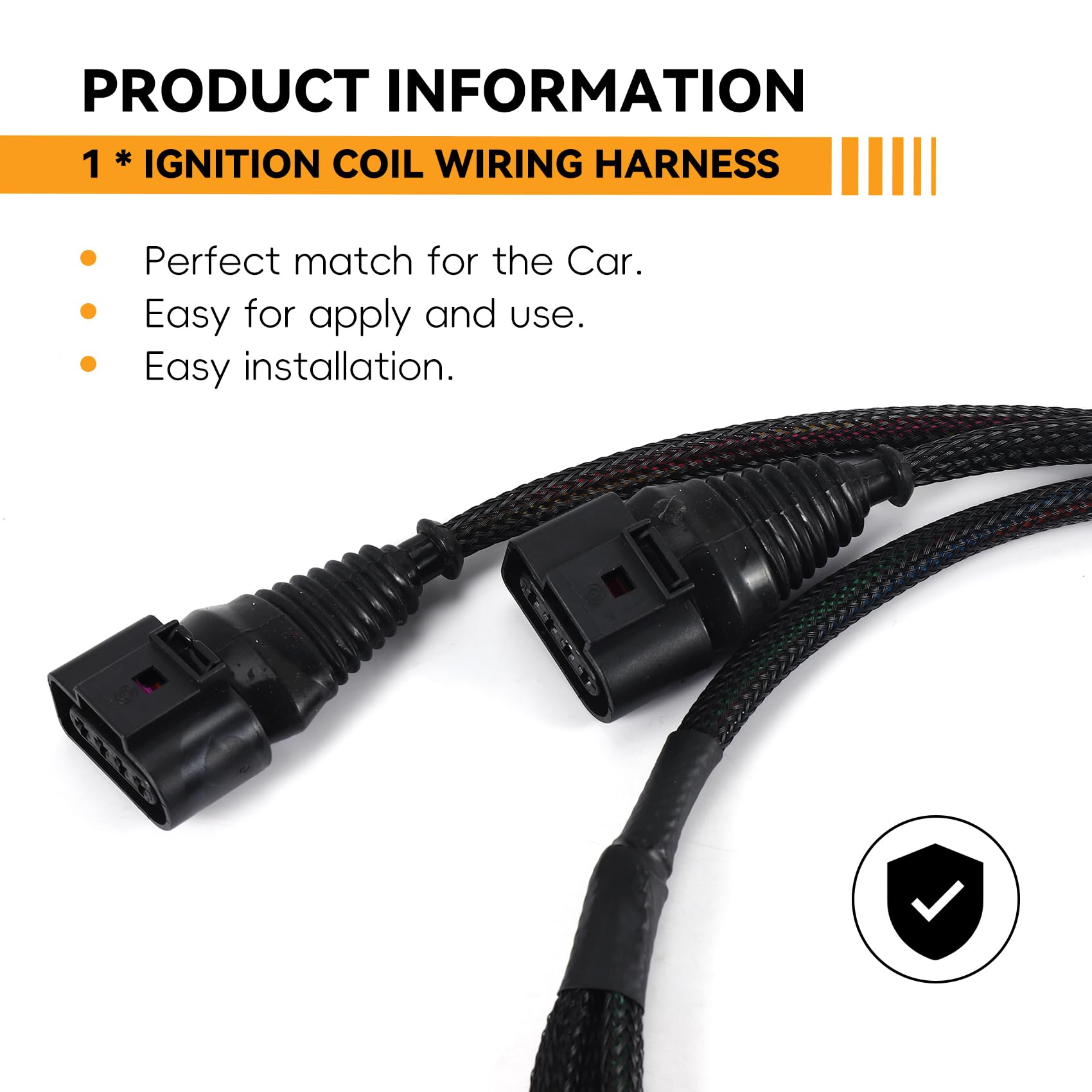 Faisceau de Câblage de Bobine D'Allumage 1.8T pour 1997-2006 TT A4 Golf 1.8L Turbocompressé
