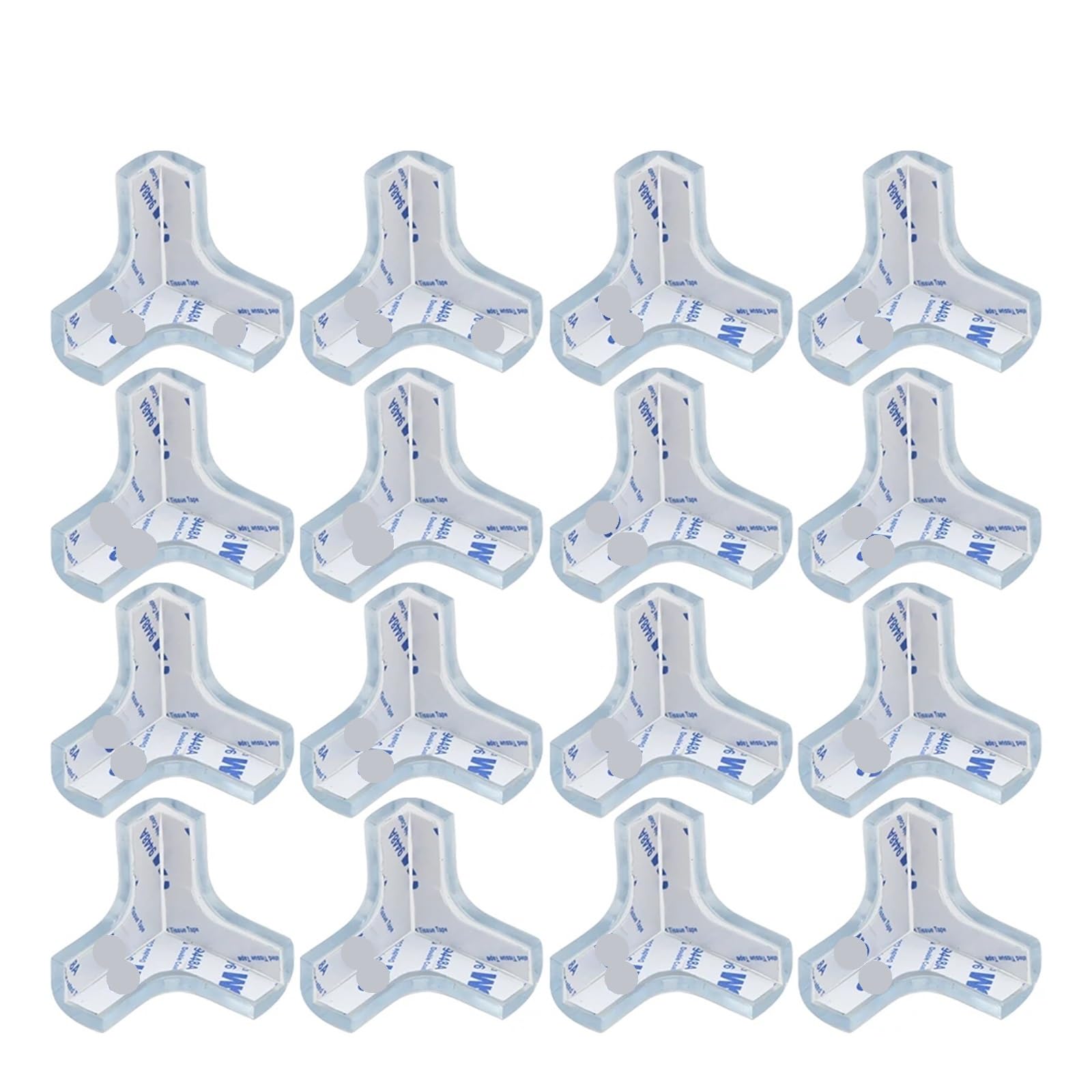 WDWDW Corner Edge Table Protectors Children Safety Silicone Furniture Protection Transparent Anti Collision Guards