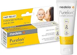 Pomada de Lanolina para Hidratação dos Mamilos Medela Purelan 2.0 - 37g, Medela, Incolor, 37G