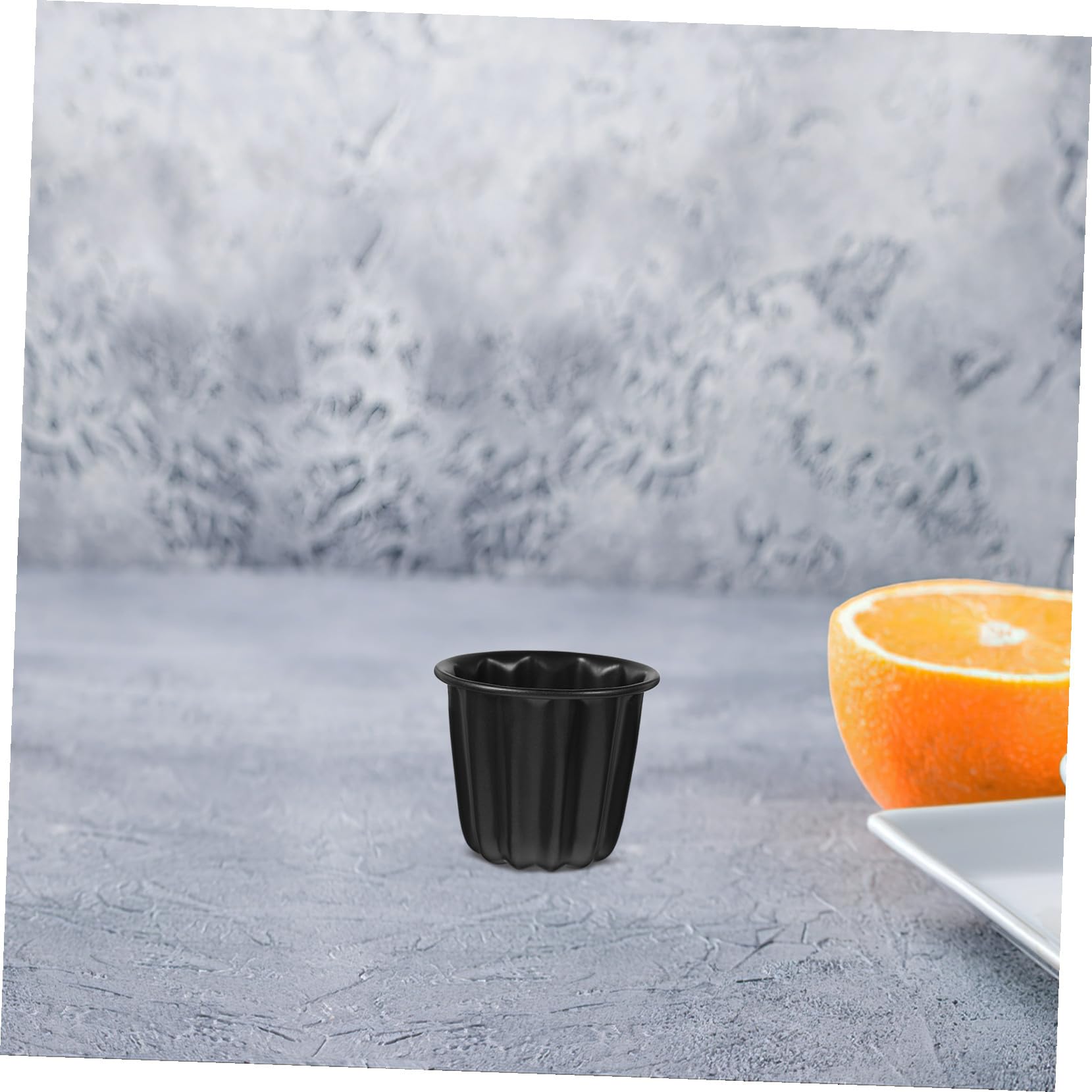 TOYANDONA Canele Muffinform Aus Hochkohlenstoffstahl Antihaftbeschichtet 4 Stück Backform Für Kuchen Pudding Muffins Backen Im Haushalt