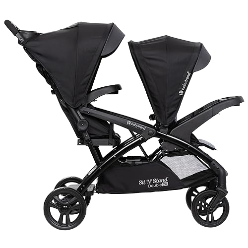 Miniatura 8 de Baby Trend Sit N Stand - Cochecito doble 2.0 DLX con arnés de seguridad de 5 puntos y EZ-Lift Plus asiento de automóvil ligero para bebé con funda