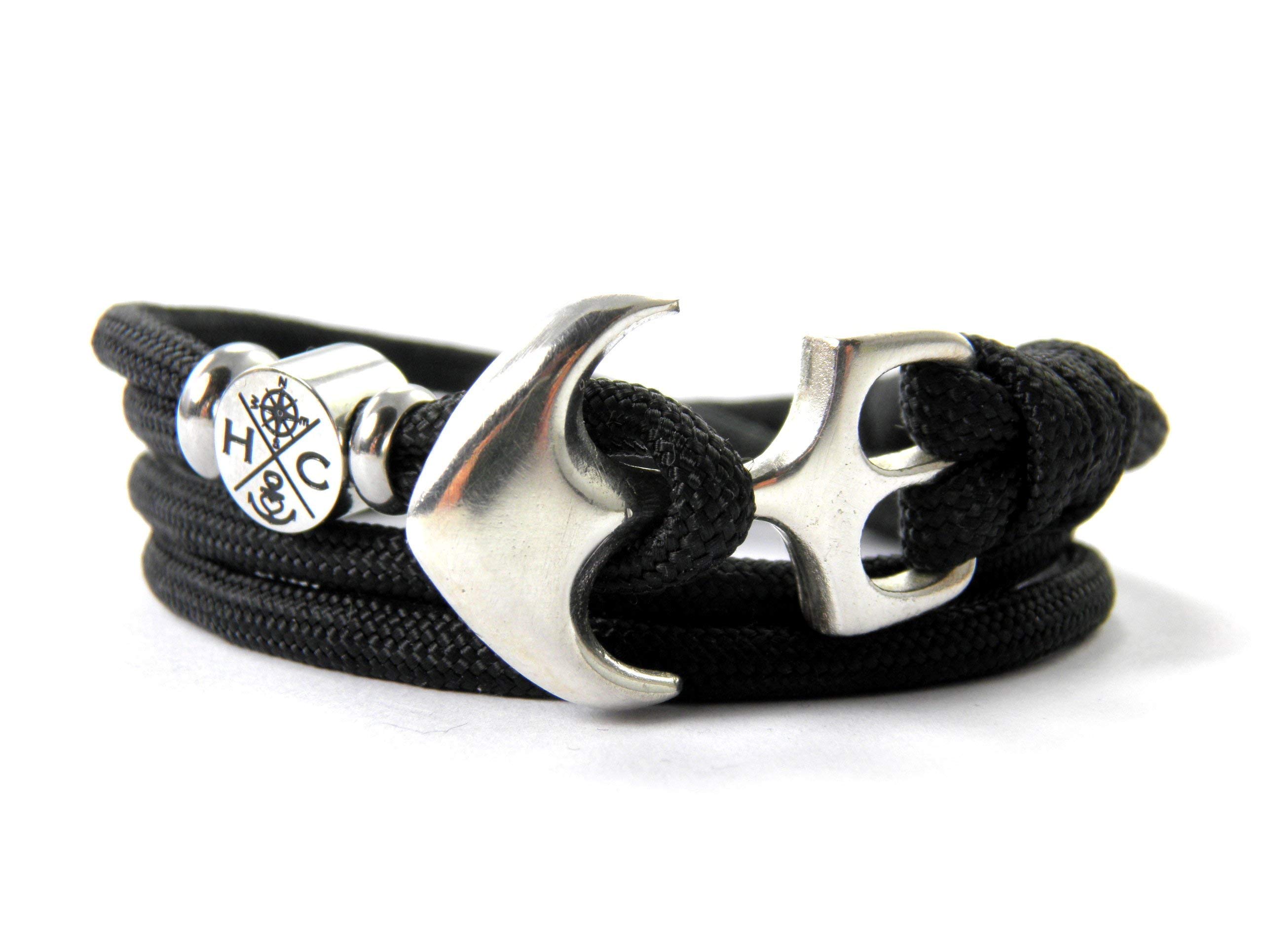 925 Silber Anker (Handmade in der Dom Goldschmiede zu Meldorf-Germany) Armband-mit Echtheitszertifikat-Wickelarmband-Geschenk-Valentinstag
