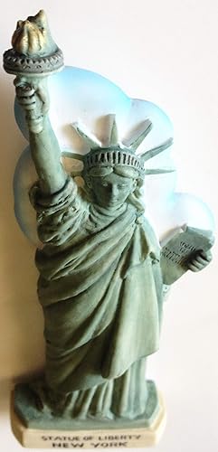 Miniatura 3 de Tiny The Statue of Liberty en Nueva York, Estados Unidos de América América del Norte Atracciones turísticas Resina Imán para refrigerador Regalo de