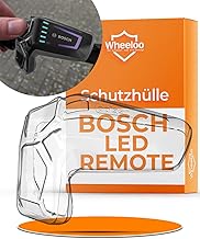 WHEELOO Schutzhülle für Bosch LED Remote I transparent & wasserabweisend I Ebike Steuereinheit Hülle kratzfest & spiegelfrei I E-Bike Schutz Cover für Smart System I Displayschutz Zubehör für E Bike