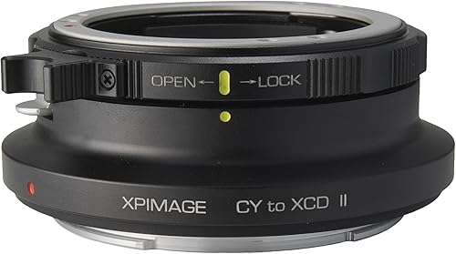 Anillo adaptador de montaje de lente compatible con lente Contax CY a cámara XCD X1D X2D del sistema Hasselblad X