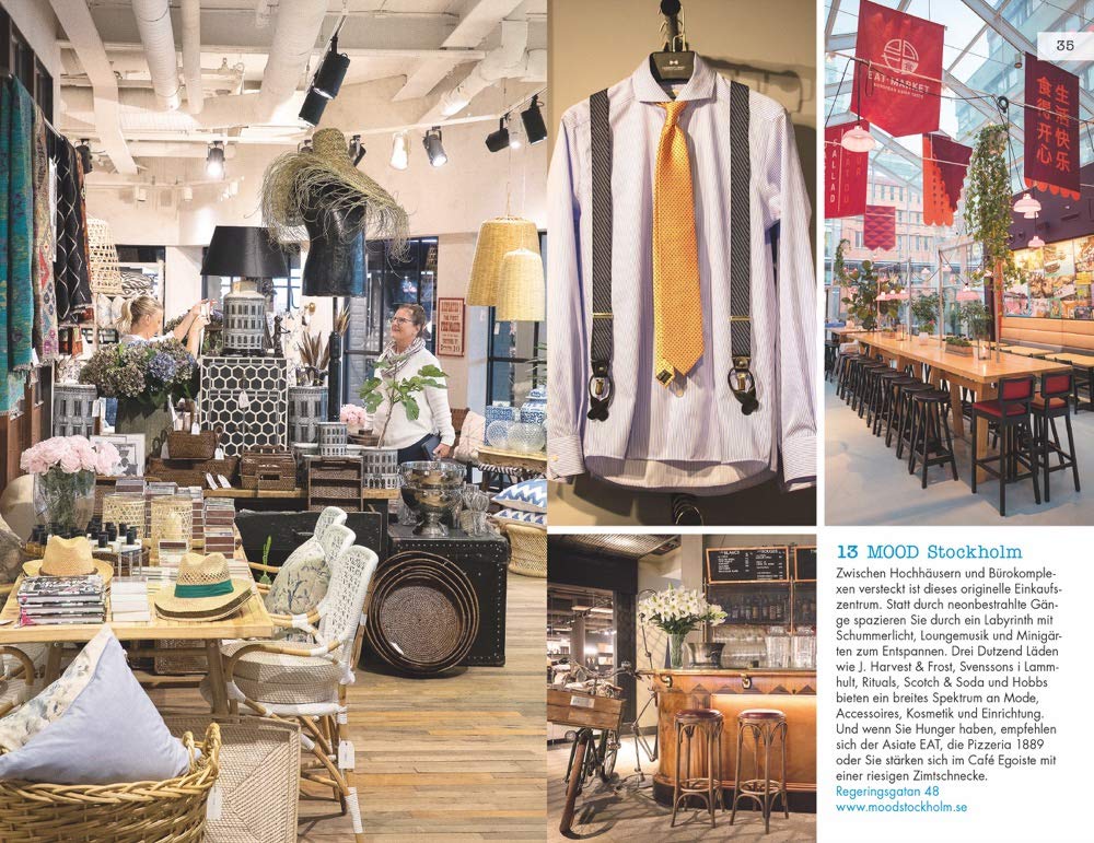 NATIONAL GEOGRAPHIC Styleguide Stockholm: essen, shoppen, schlafen. Der perfekte Reiseführer um die trendigsten Adressen der Stadt zu entdecken.
