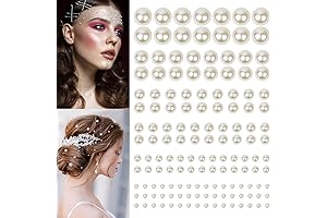 Anezus Pearls Stickers: Stick-on Shimmer for Hair and More