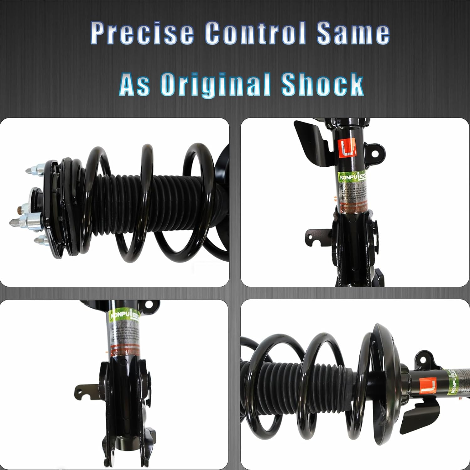 51606STXA58 2Pcs Front Shock Absorbers Strut Assembly .Compatible with Acura Mdx Zdx 2010-2013.Replacement OE for 51606-STX-A59 51605-STX-A59