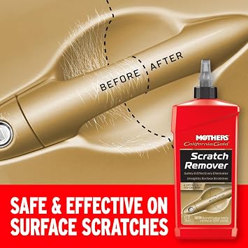 Mothers California Gold Scratch Remover, 8 oz. (08408)