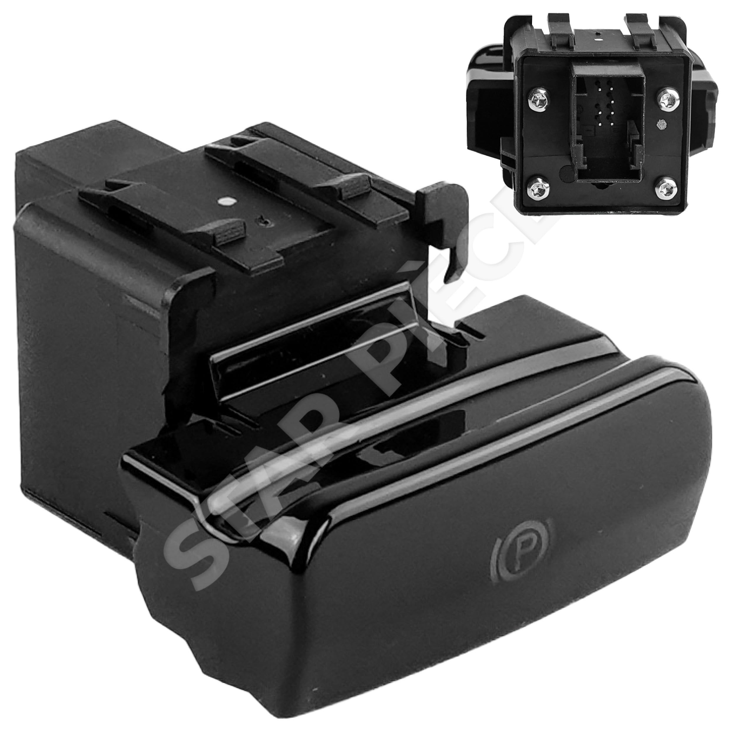 Bouton frein à main compatible pour C4, C4 Picasso 1, Grand Picasso 1, DS4 (2006-2019) commande électrique. Bouton frein de parking | 470703