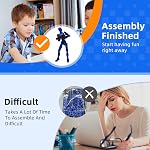 T13 Action Figure Set, 5PCS Already Assembled, Movable Multi-Joints | 3D Printed, Upgraded Tight Joints, for Stop-Motion Animation & Creative Display, Multiple Interchangeable Hands & Weapons