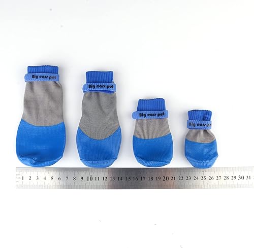 Miniatura 6 de Avaner Calcetines para perros antideslizantes e impermeables con correas ajustables para perros pequeños