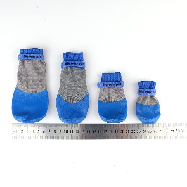 Foto 7 de 7 de Avaner Zapatos para Perros de 4 Piezas, Impermeables y Antideslizantes, Botas de protección para Perros