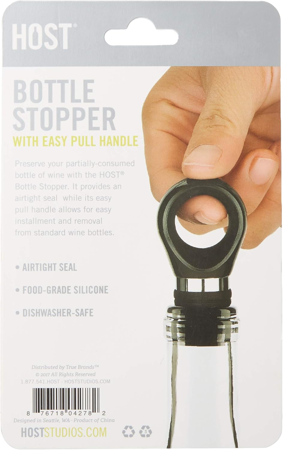 HOST 4278 ボトルストッパー ワインと飲料用 [2個セット]