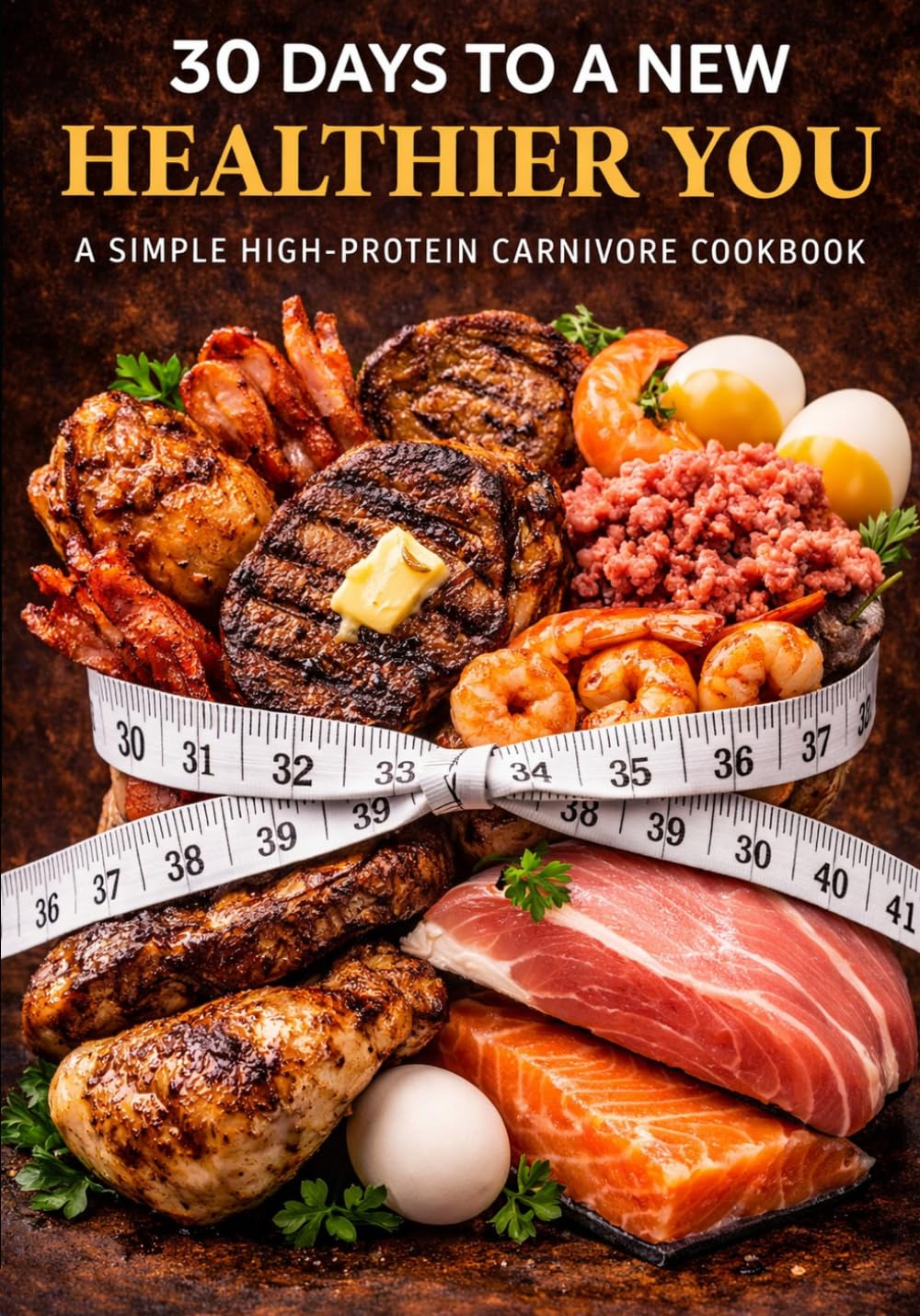 30 Days To A New Healthier You: A Simple High-Protein Carnivore Cookbook