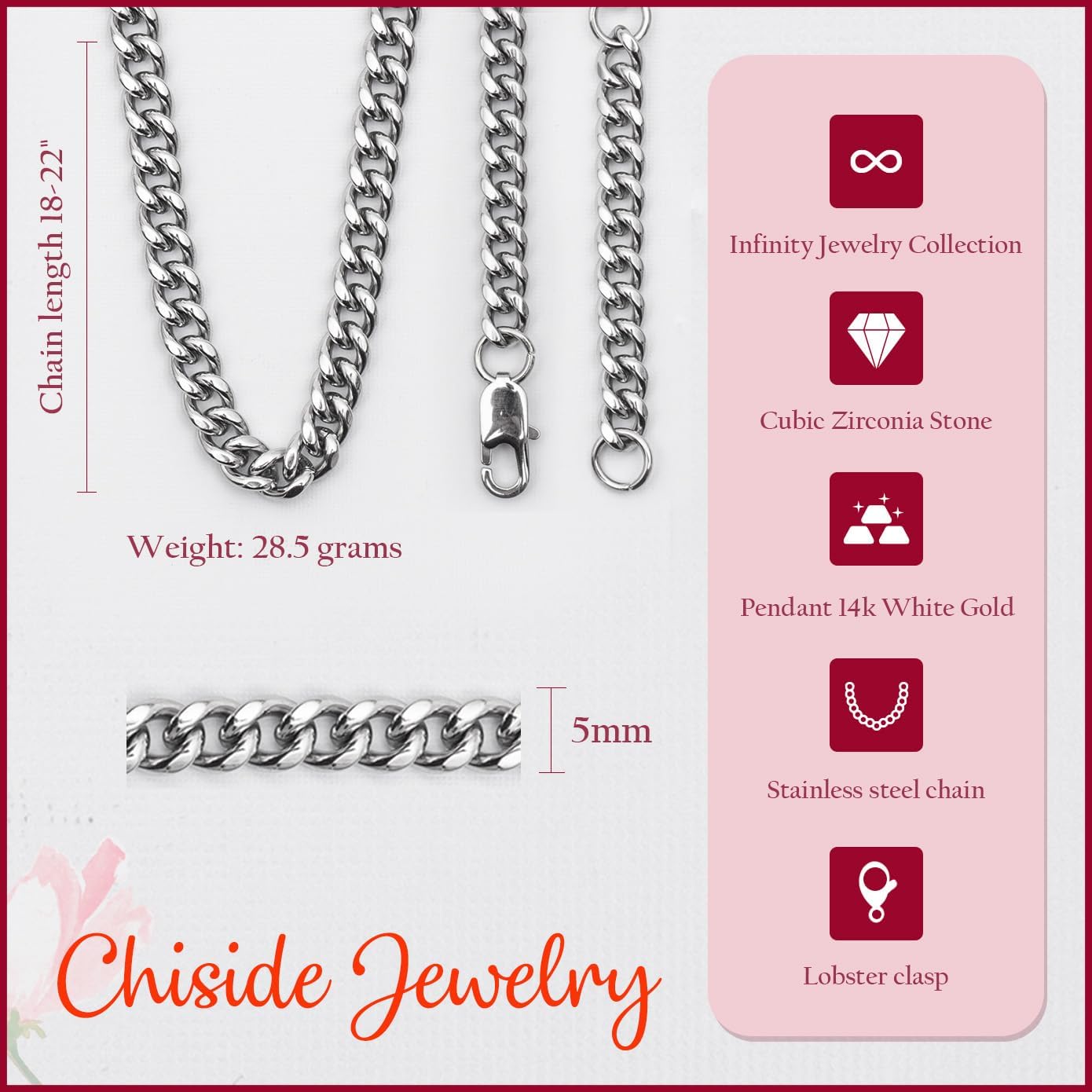 To My Bonus Son Necklace Chain, Stepson Gift Necklaces, Bonus Sons Gift, Stepson Cuban Link Chain Necklace, Step Son Necklaces From Stepmom And Stepdad, Christmas Graduation Birthday Gift For Him - Image 6