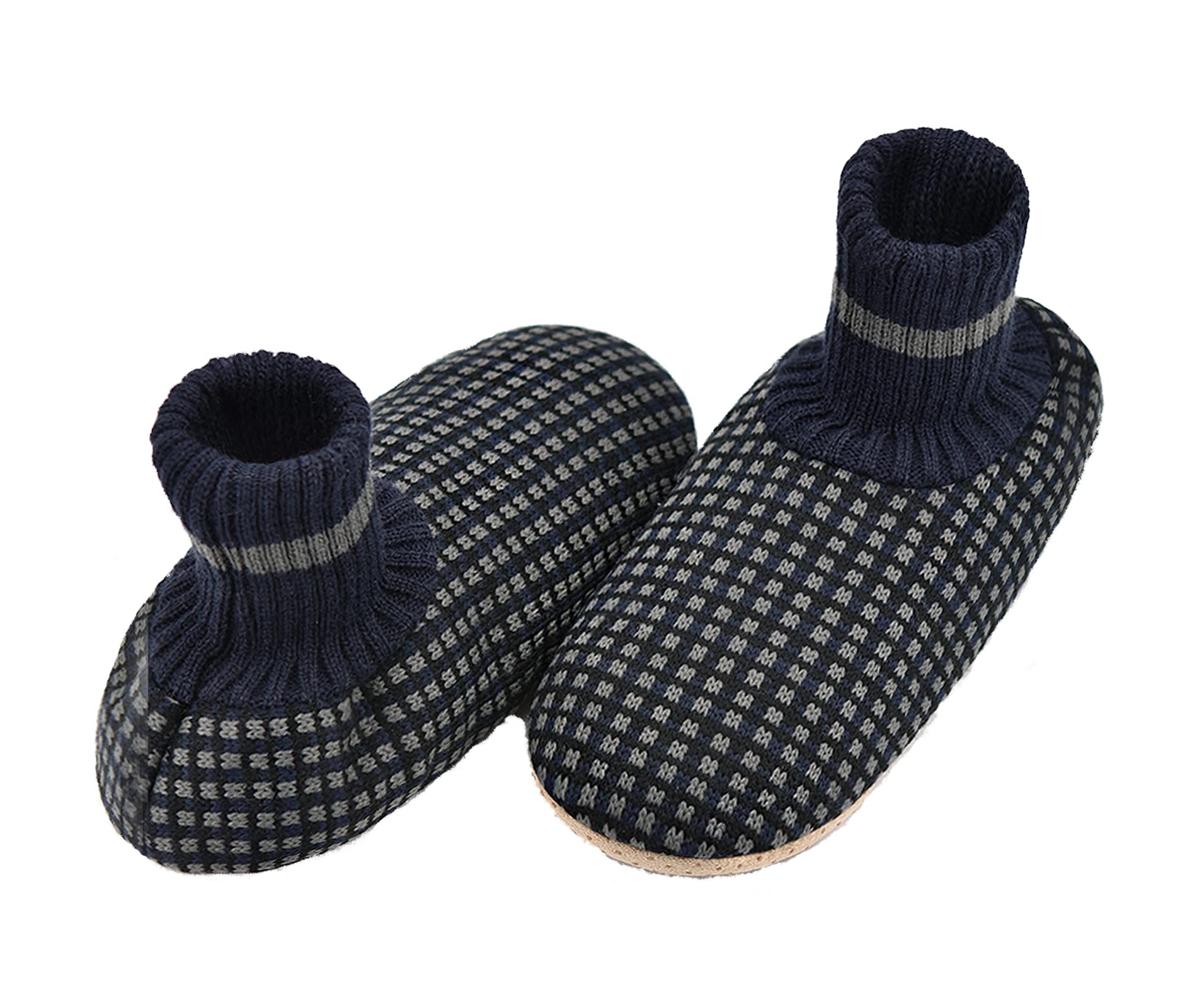 Panda Bros Anti-Skid Sole Men’s Cozy Indoor Warm Slipper Boot Socks