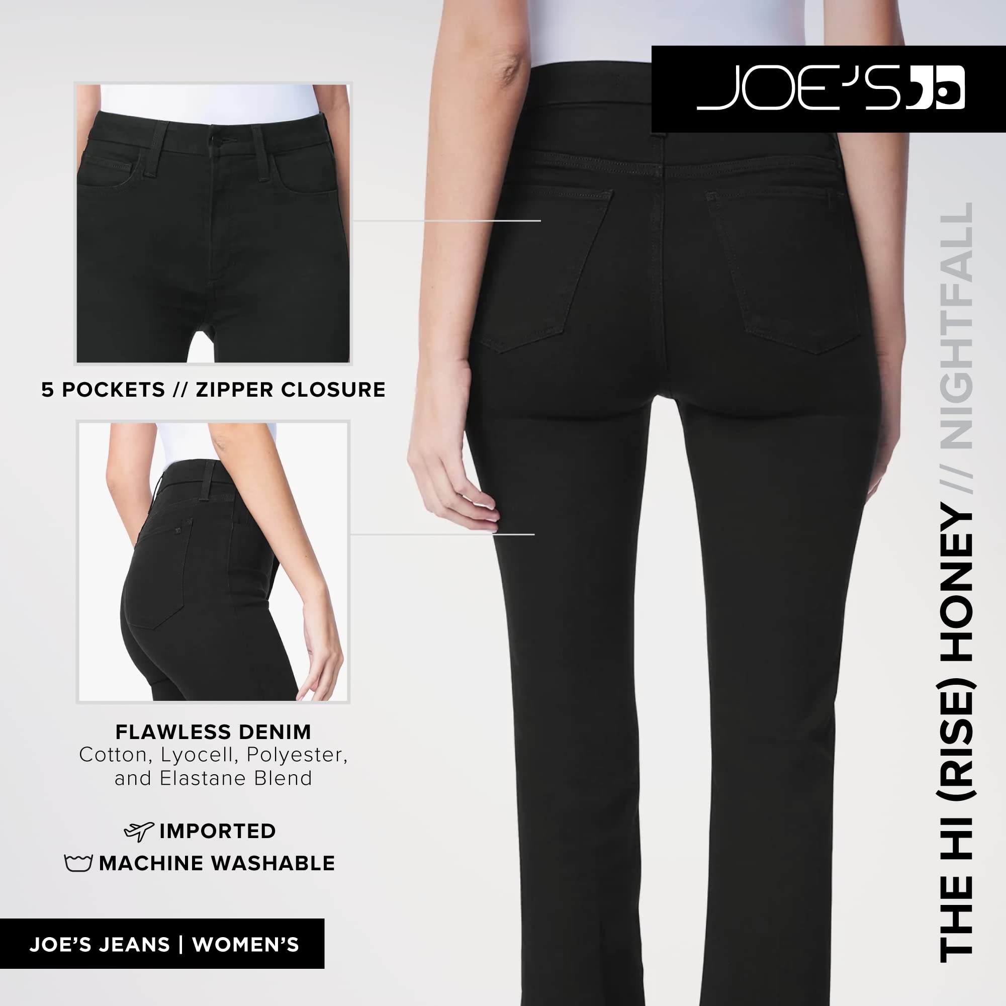 Joe's Damen The Hi Honey Bootcut Jeans, Nachtfall, 50