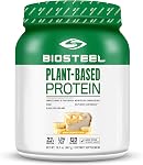 BioSteel Plant-Based Protein Powder, Banana Cream Pie, 14 Servings, Vegan Protein Shake Mix with 23g Complete Protein, Dairy Free, Sugar Free