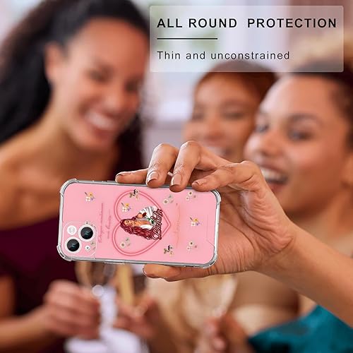 Miniatura 6 de Funda de teléfono Sera Bonito de Manana rosa para iPhone 15 14 13 12 11 Plus Pro Max Mini Xr, carga inalámbrica a prueba de golpes, funda