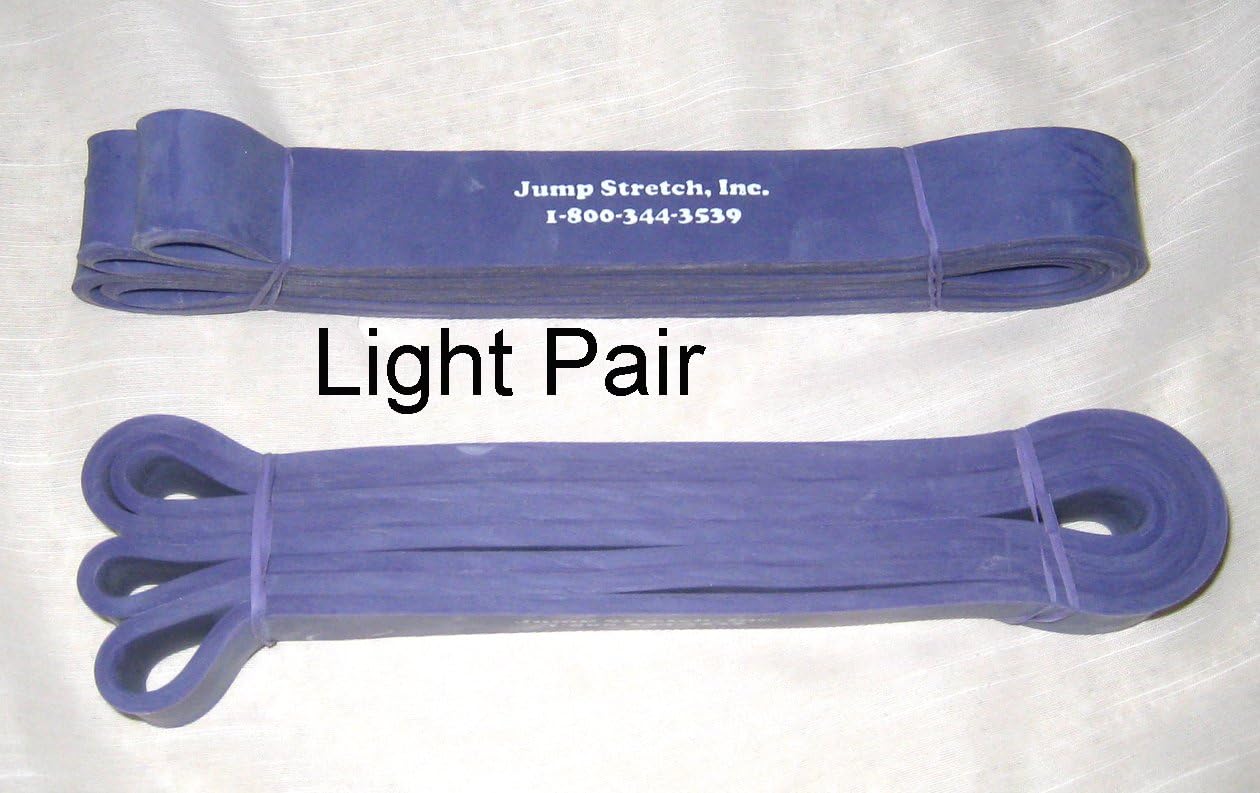 Power Lifting Band Pair Light Band Purple, 50 Lb. Resistance, 4 Band