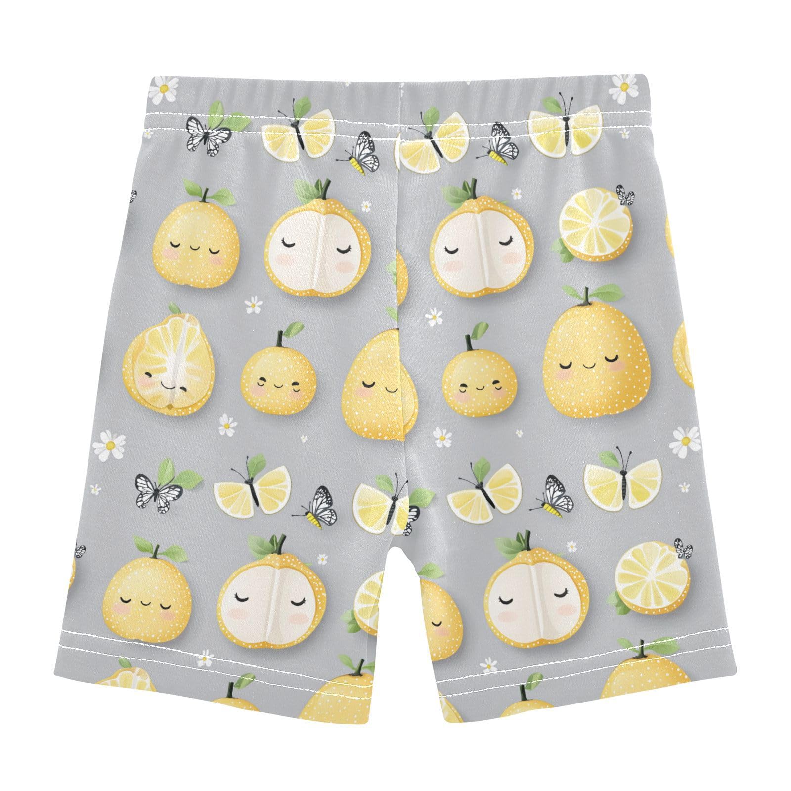 Shorts for Teen Girls Tight Cotton Overall Shorts Bathing Suits for Beach 4T Cute Ugli Fruit Fruit