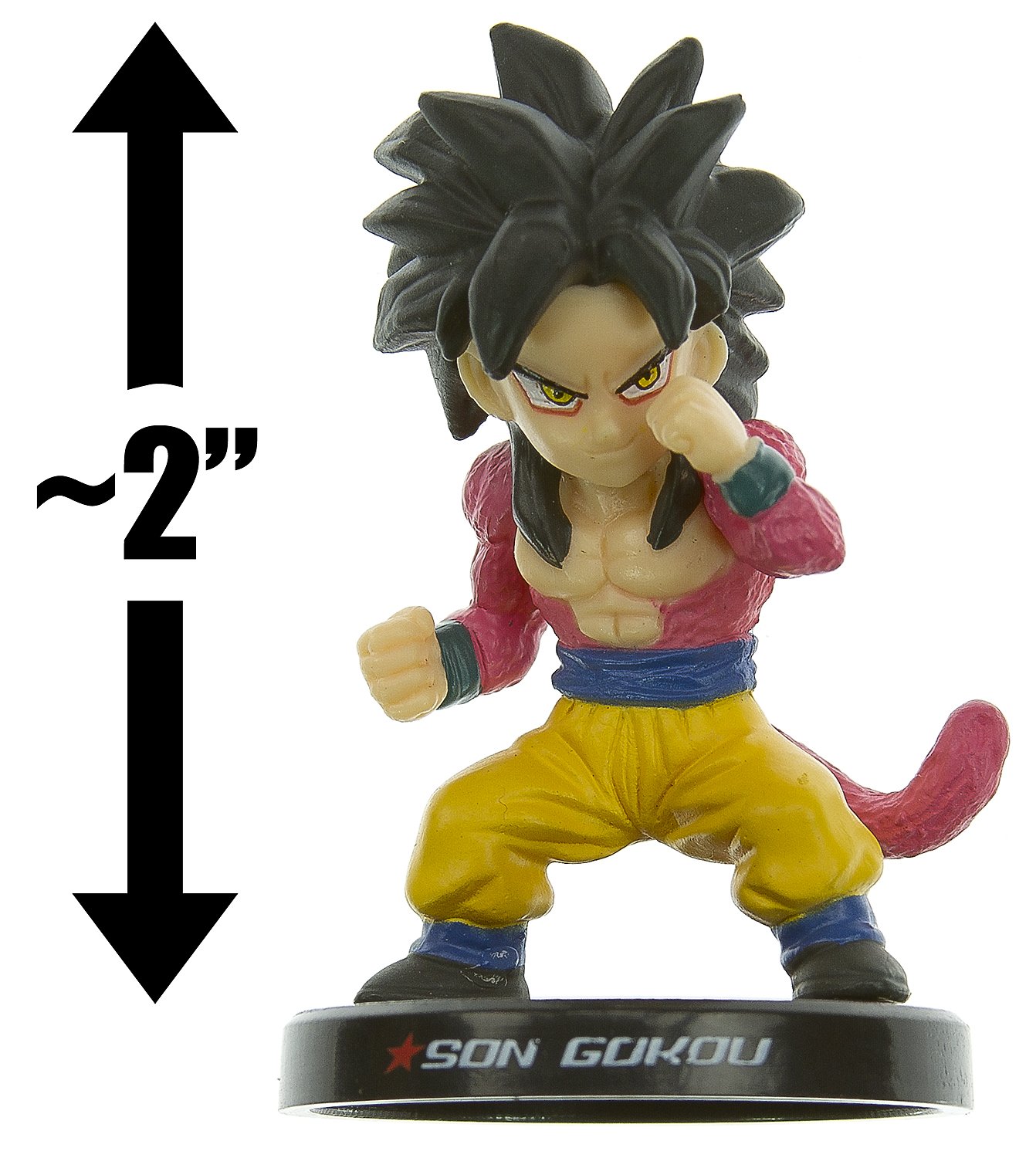 DRAGON BALL Z GT MINI DORA ERASER PVC JAPANESE FIGURE/FIGURINE JAPAN
