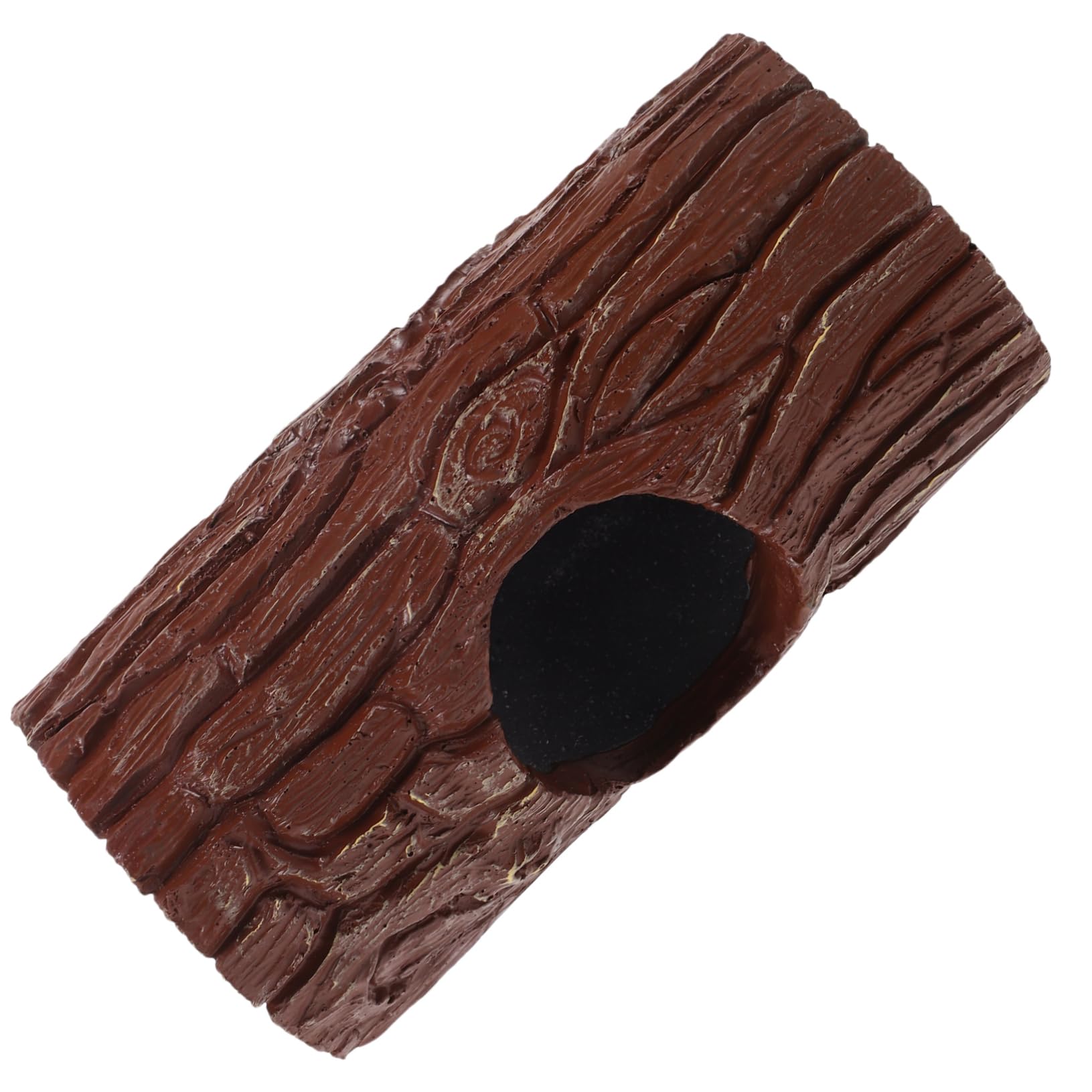 Mikikit Hamster Hideout Guinea Pig Shelter House Fun Tunnel Toy Smooth Resin Material