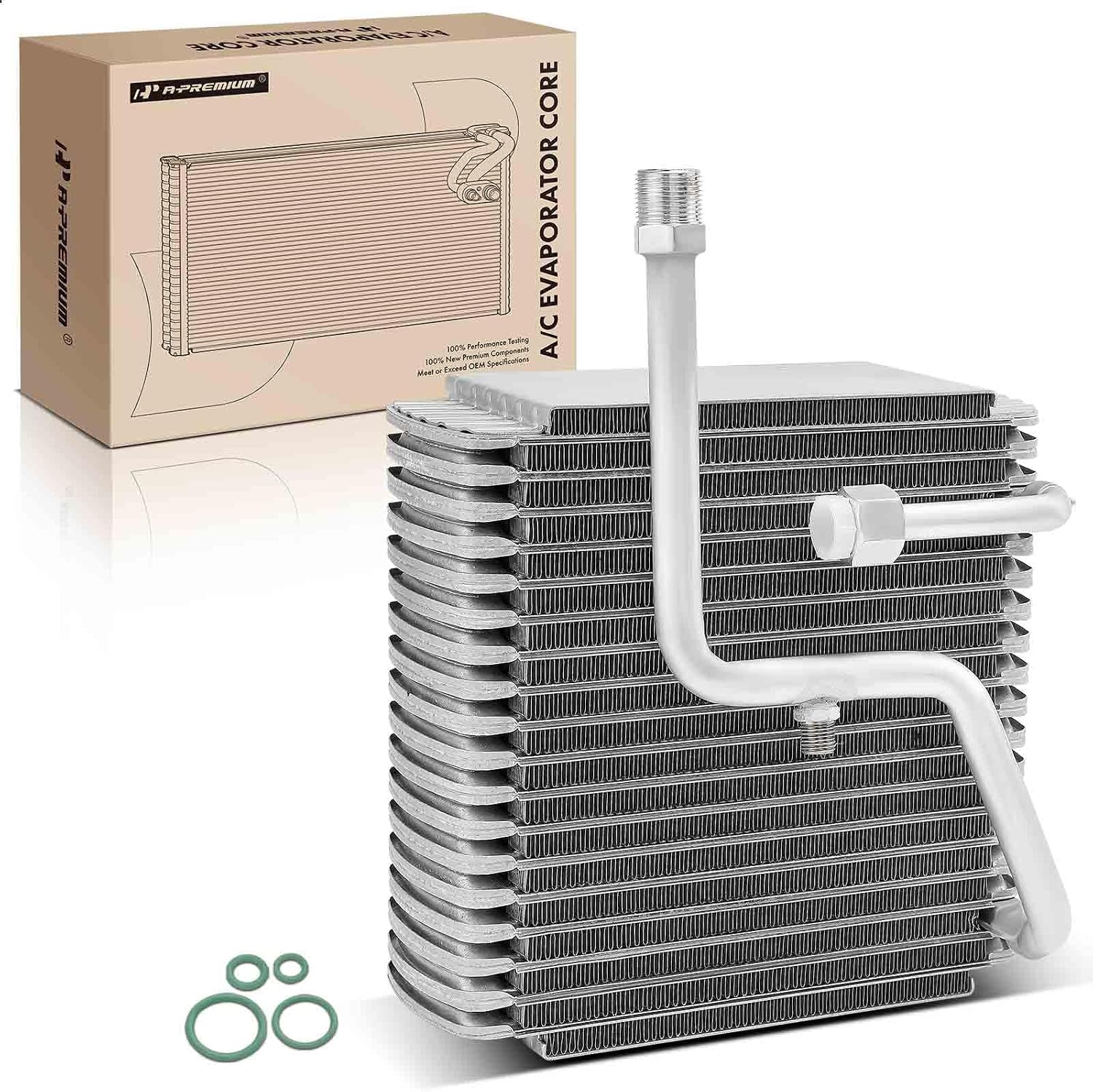 A-Premium AC Evaporator Core Compatible with Isuzu Pickup 1988-1992, Rodeo 1991/1993, Rodeo 1992 2.6L, Amigo 1989-1992