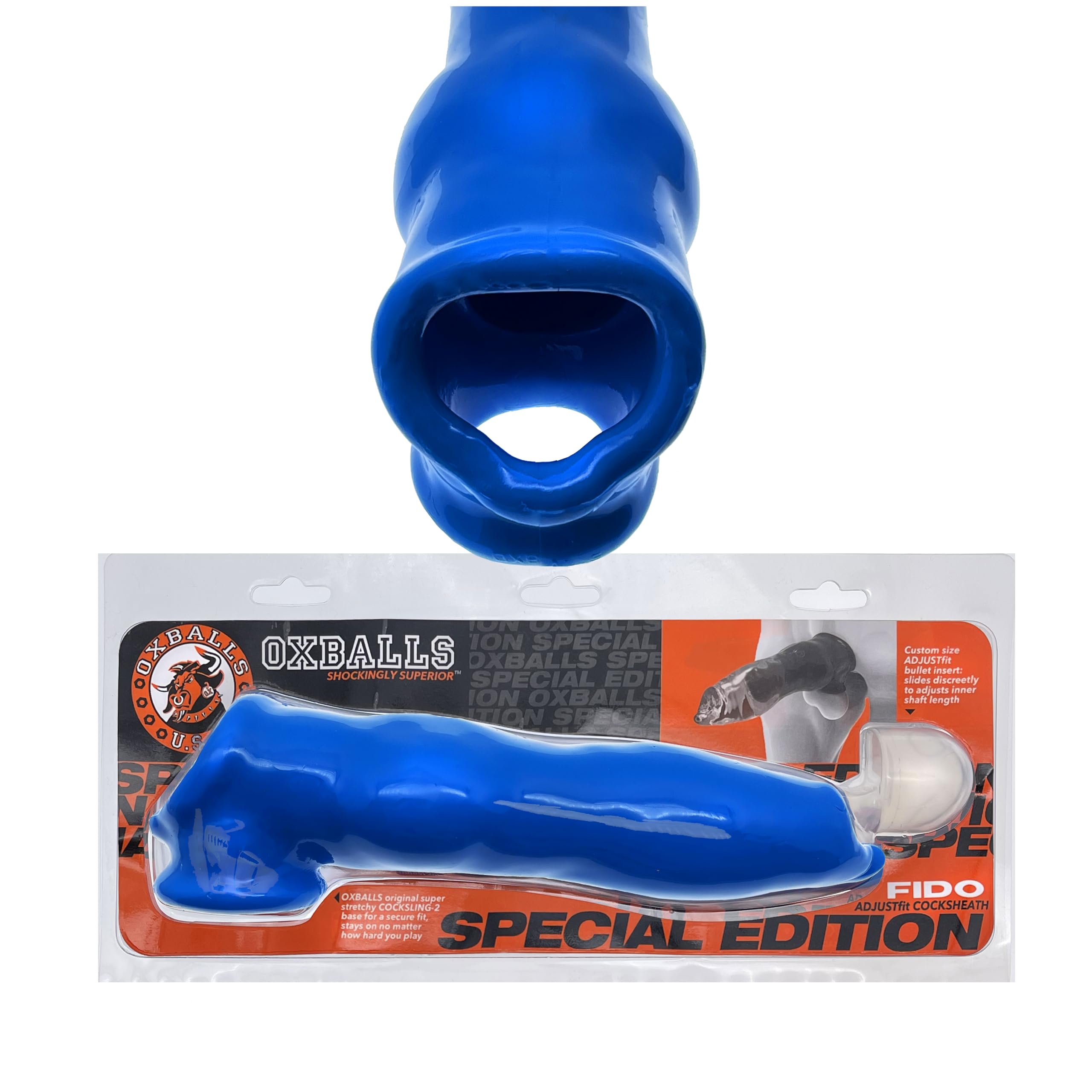 Amazon.com: Blue Ox Designs Oxballs 80487: Fido Thick C-Sheath W/Insert,  Teal : Health & Household