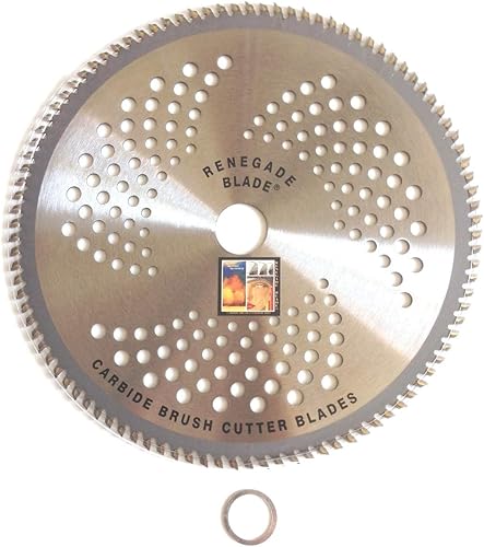 RENEGADE BLADE - Cortador de cepillo de carburo, cuchillas de carburo, 9.055 in de diámetro