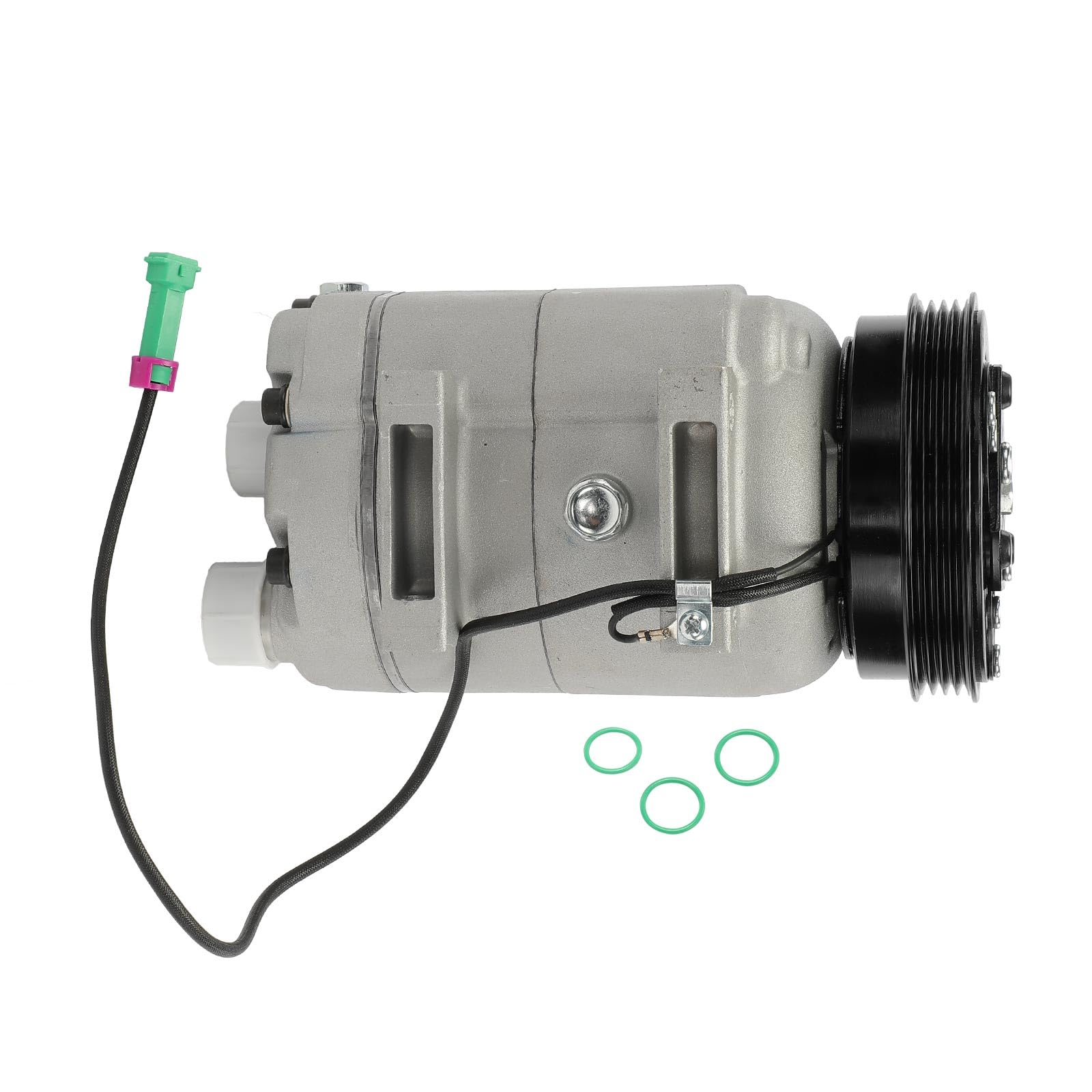Frankberg Compresor de aire acondicionado 1-Polos Compatible con A4 8D2 1.6L-1.9L 1994-2000 A6 4B2 1.8L 1.9L 1997-2005 Passa.t 3B2 1.6L-1.9L 1996-2000 Replace# 8D0260805