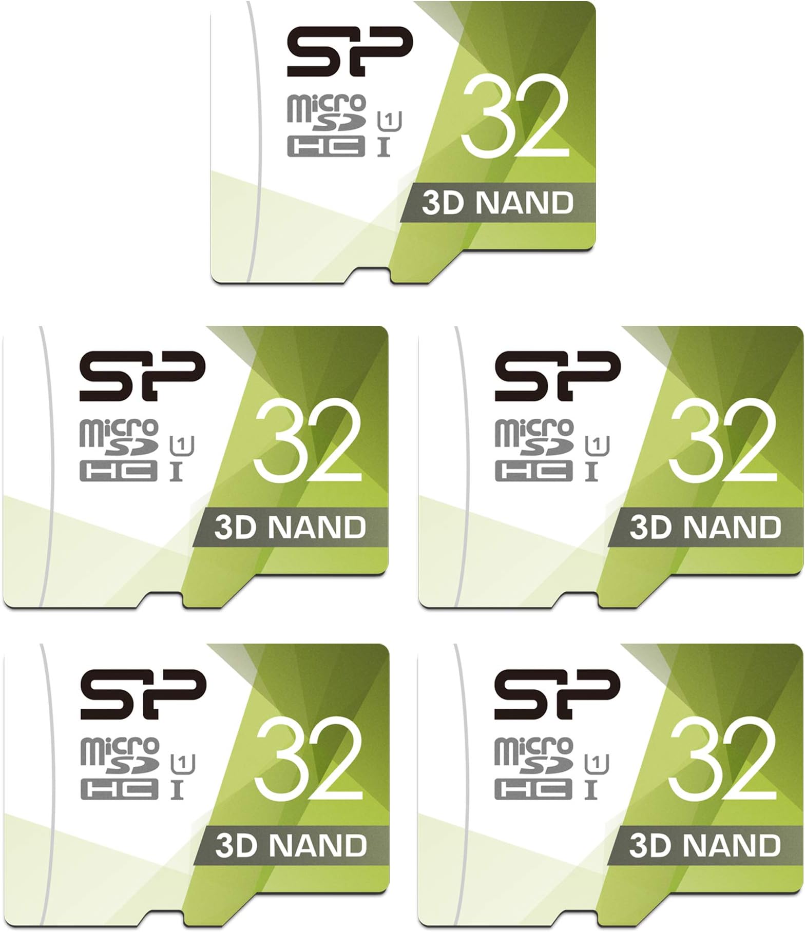 KEXIN 32 GB Micro SD Karte 5 Stück MicroSDHC Speicherkarte mit Adapter