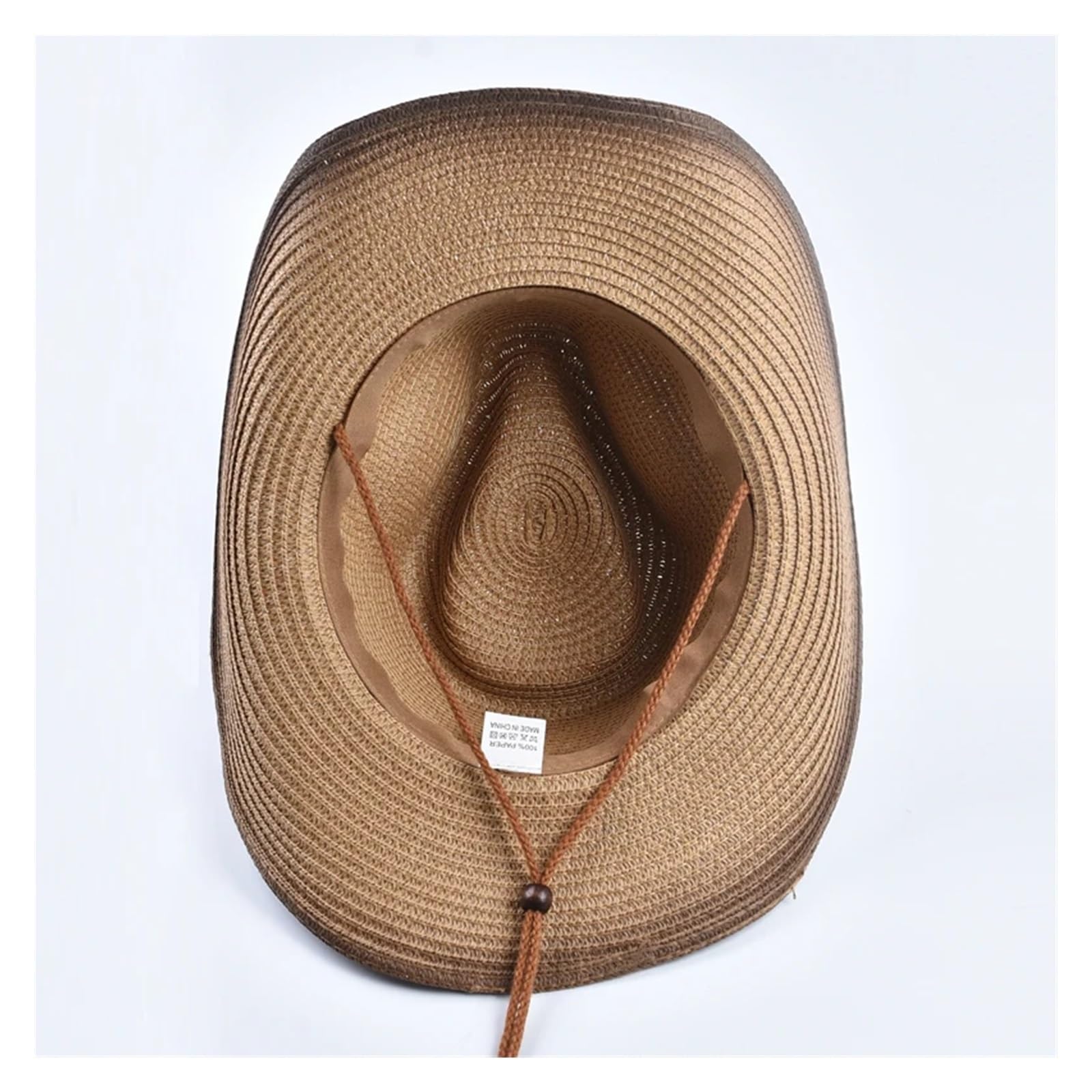 Cappello Cowboy Straw Hat for Women Men Summer Style Beach Cowboy Foldable Windproof Rope Sunscreen