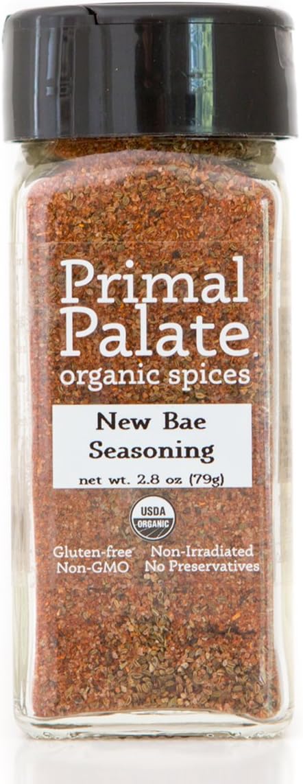 Organic Spices New Bae Seasoning, Certified Organic, 2.8 oz Bottle