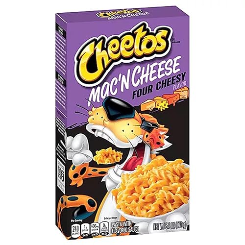 2x Cheetos Mac & Cheese Four Cheesy pasta 170g