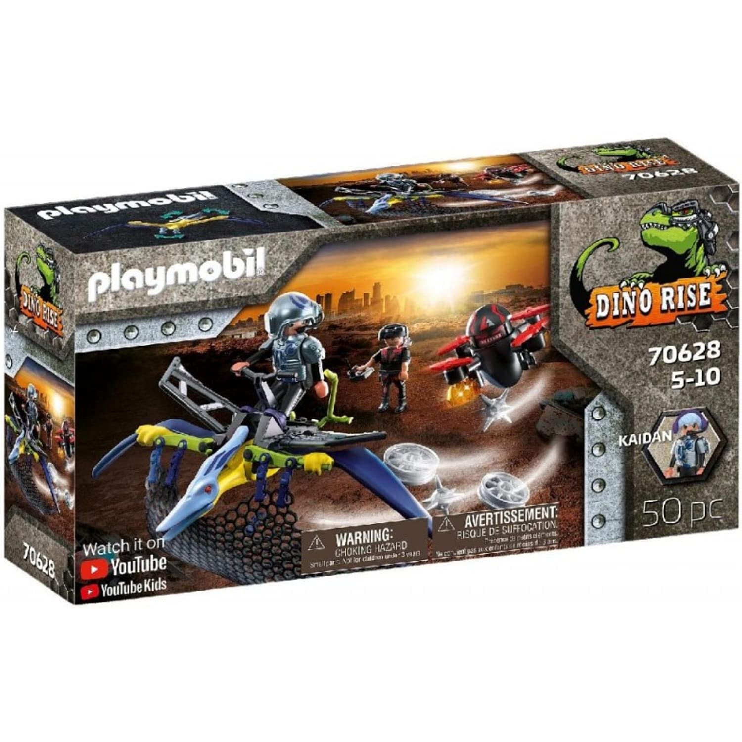 Playmobil 70628 Pterandon Aanval Vanuit De Lucht