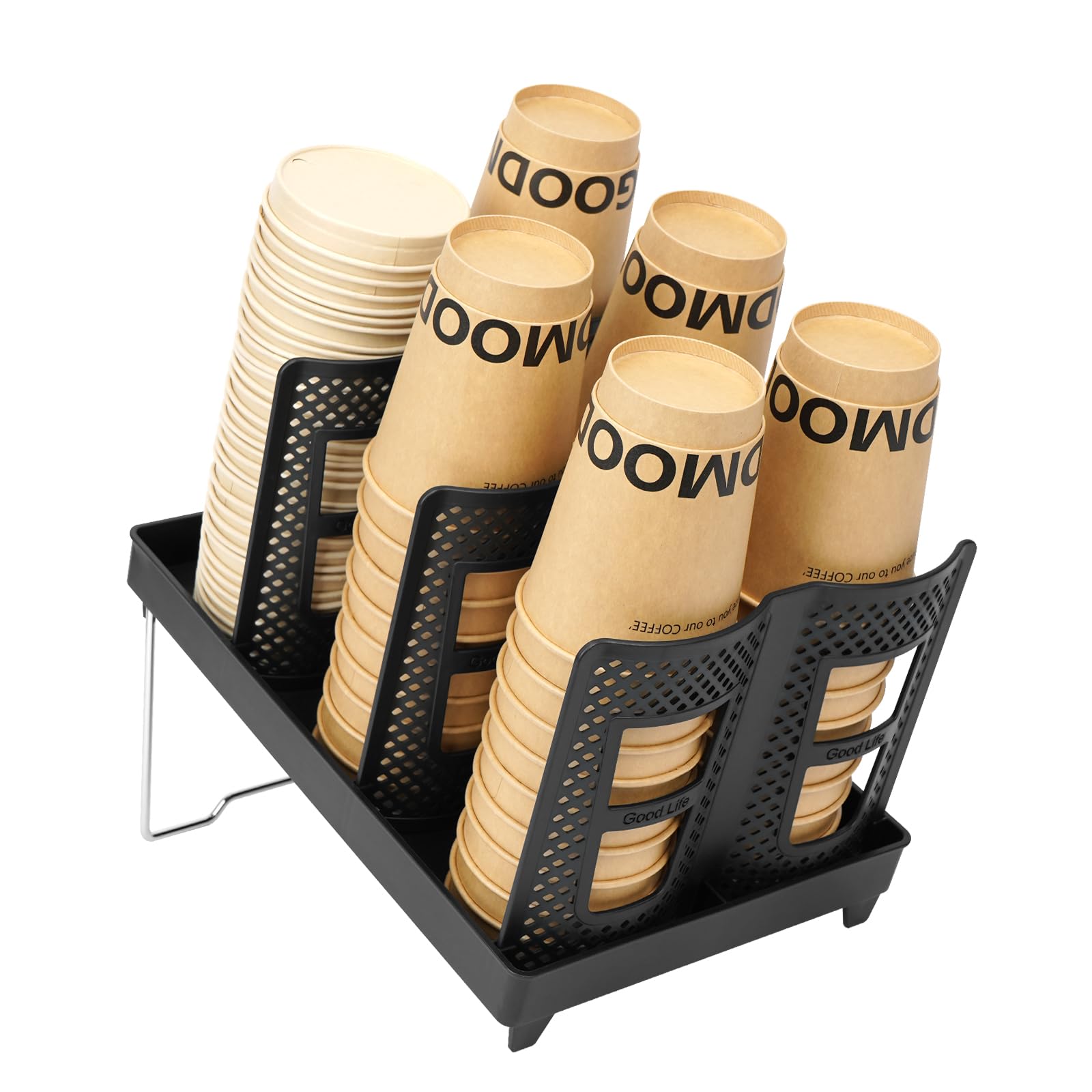 YTOPRO Cup Holde for Disposable Coffee Cups, Paper Cup Storage Rack