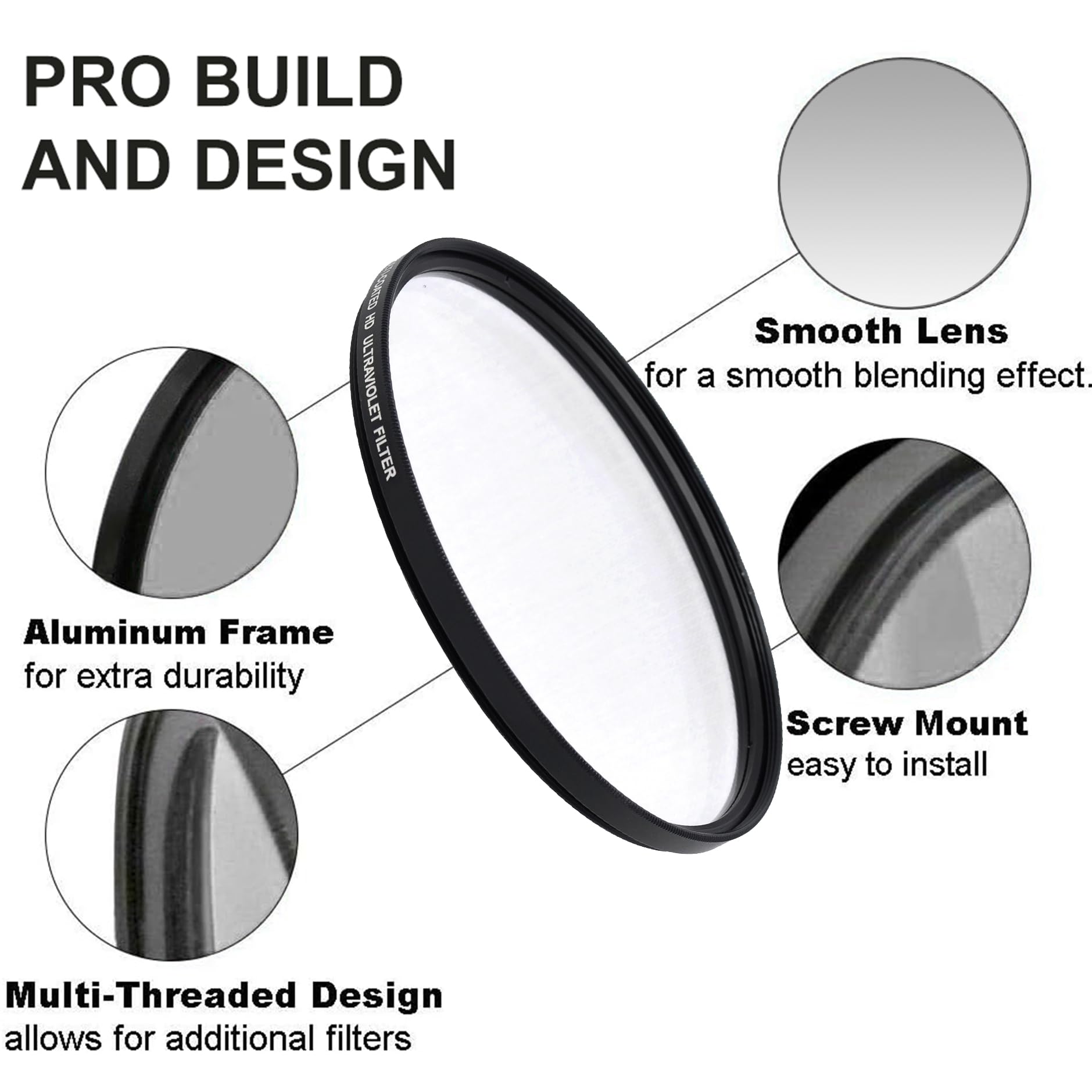 Slim UV Filter Protection For Olympus Nikon Lens Came - Foto 11