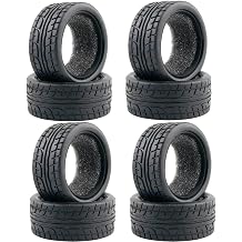 8pcs 1/10 RC Drift Tires 65 * 26mm for On Road Racing Car Drift RC Touring Car Style B