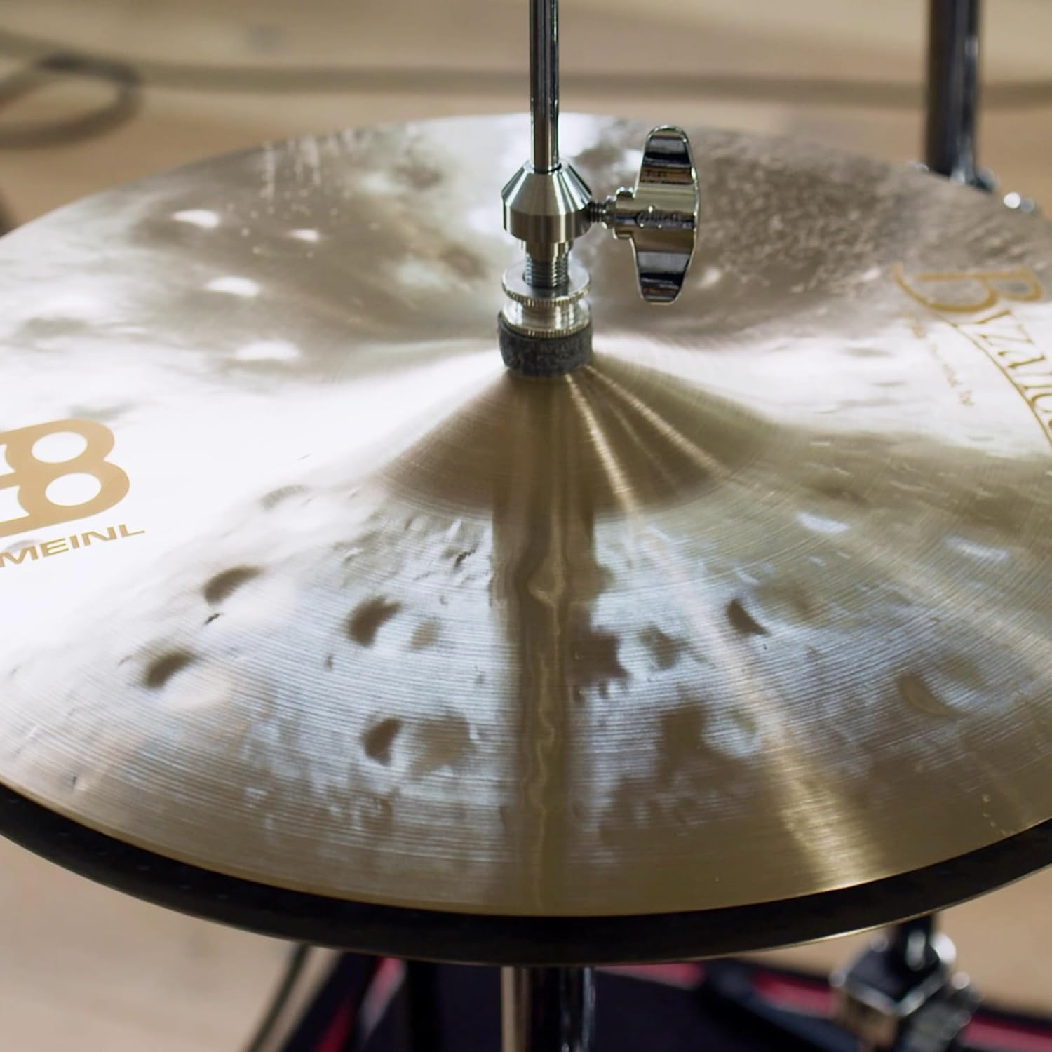 Byzance 15" Jazz Thin Hihats (Hi hat), Pair — MADE IN TURKEY — Hand Hammered B20 Bronze, 2-YEAR WARRANTY